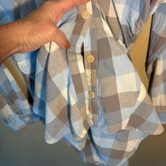 Atoir The Vision Dress in Air Force Blue Check, size 6, Contemporary Chic Retro - Picture 10 of 16